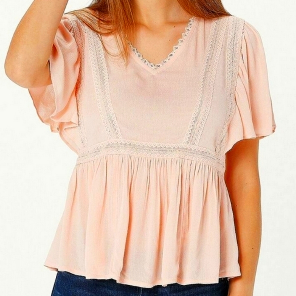 Haute Hippie Tribe 'Madelyn' V-neck Top